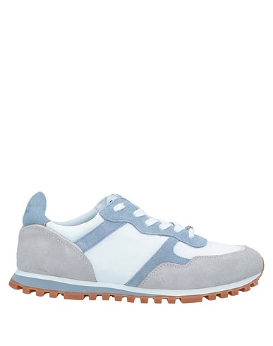 LIU •JO Sneakers Light grey Cow leather, Textile fibres