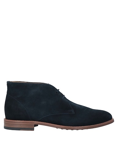 TOD'S Stivaletti Blu notte Pelle