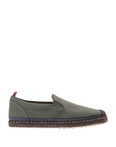 TOD'S Espadrilles Military green Textile fibers