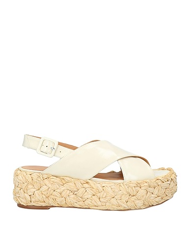 PALOMA BARCELÓ Sandals Beige Leather