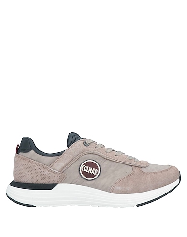 COLMAR Sneakers Light brown Soft Leather, Textile fibres