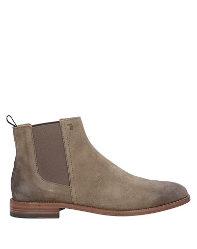 TOD'S Ankle boot Khaki Soft Leather
