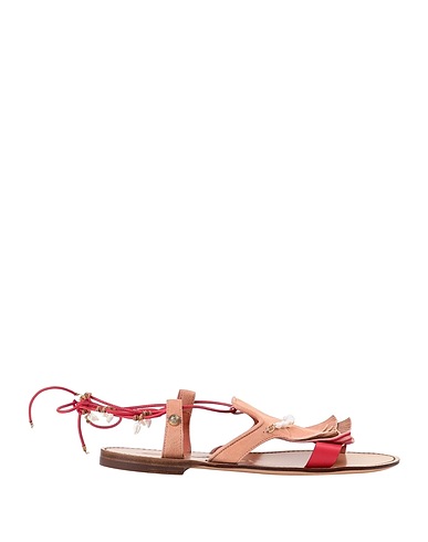 SANTONI Sandals Blush Soft Leather