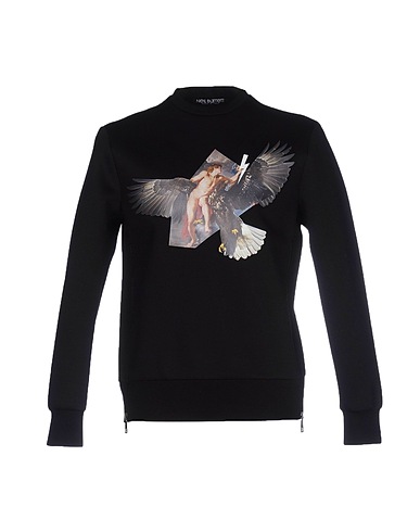 NEIL BARRETT Sweatshirt Black 100% Viscose