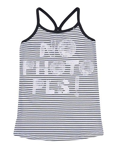 REPLAY & SONS Tank top Black 100% Cotton