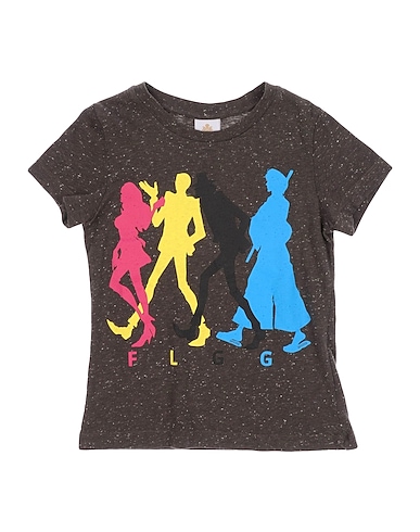 DONDUP T-shirt Charcoal 60% Cotton, 35% Viscose, 5% Polyester