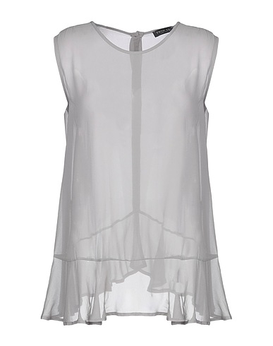 TWINSET Top Grey 100% Viscose