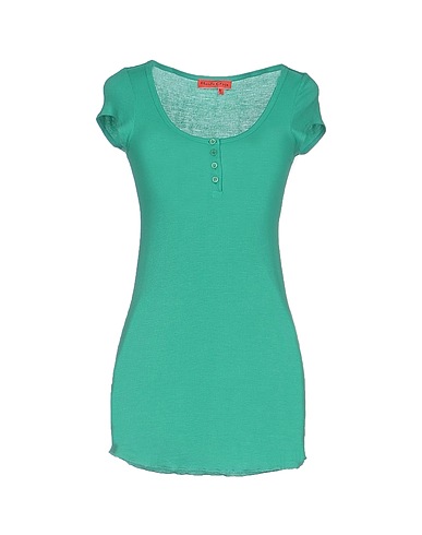 MANILA GRACE DENIM T-shirt Verde 95% Viscosa, 5% Elastan