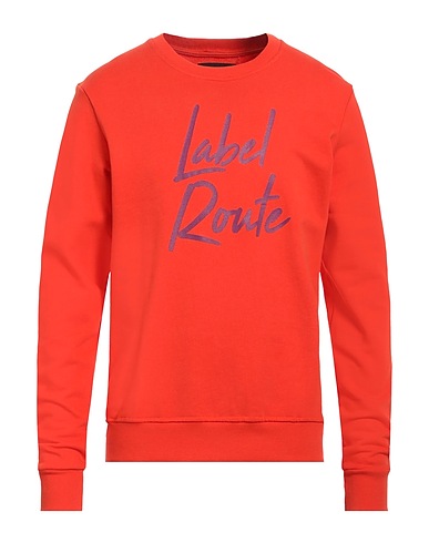 LABELROUTE Sweatshirt Orange 100% Cotton