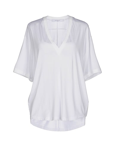 GIVENCHY T-shirt White 90% Viscose, 10% Elastane, Cotton