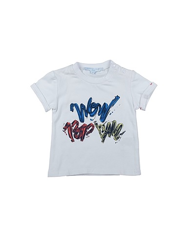 SILVIAN HEACH T-shirt White 95% Cotton, 5% Elastane