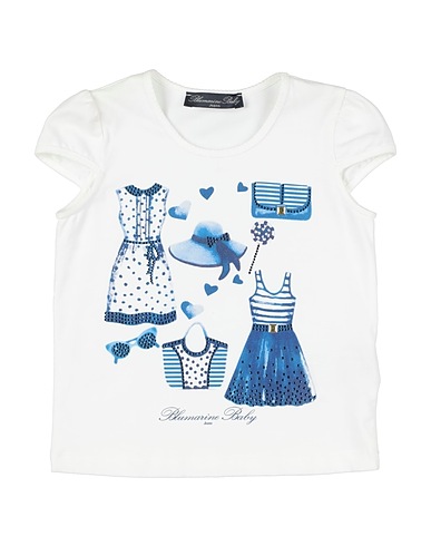 MISS BLUMARINE T-shirt 95% Coton, 5% Élasthanne