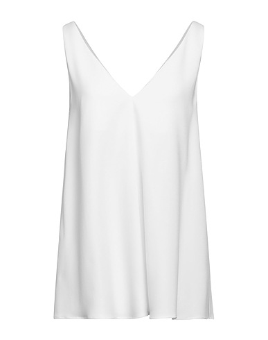 STELLA McCARTNEY Top White 64% Viscose, 32% Acetate, 4% Elastane