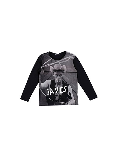 DOLCE&GABBANA Tシャツ チャコール コットン 100%