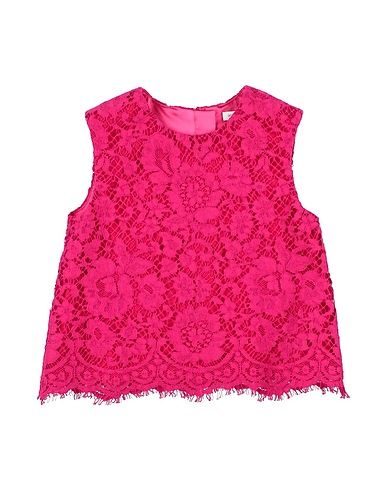 DOLCE&GABBANA Top Fuchsia 37% Cotton, 34% Viscose, 29% Polyamide
