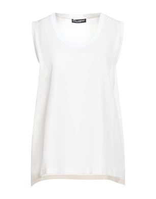 DOLCE&GABBANA シルクトップス ホワイト レディース 44,400円