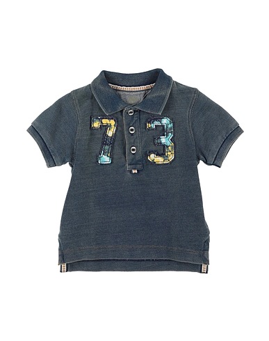 TIMBERLAND Polo shirt Midnight blue 100% Cotton