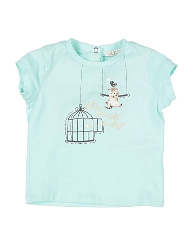 LIU •JO T-Shirt Tūrkis 95% Baumwolle, 5% Elastan