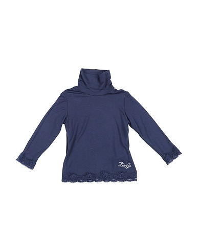 LIU •JO T-shirt Midnight blue 95% Viscose, 5% Elastane