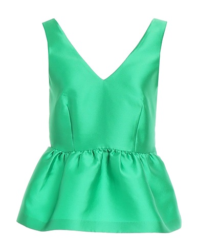 P.A.R.O.S.H. Top Green 75% Polyester, 25% Silk