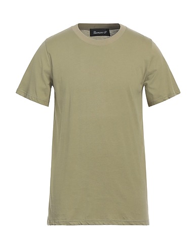NUMERO 00 T-Shirt Militärgrün 100% Baumwolle