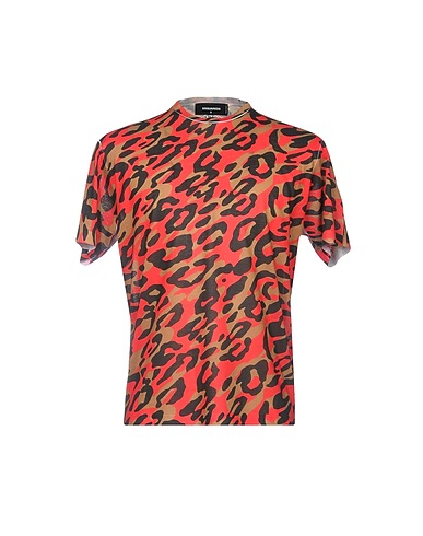 DSQUARED2 T-shirt Red 100% Polyester