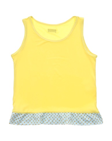 F**K PROJECT T-shirt Yellow 100% Polyester