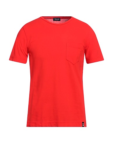 DRUMOHR T-shirt Tomato red 100% Cotton