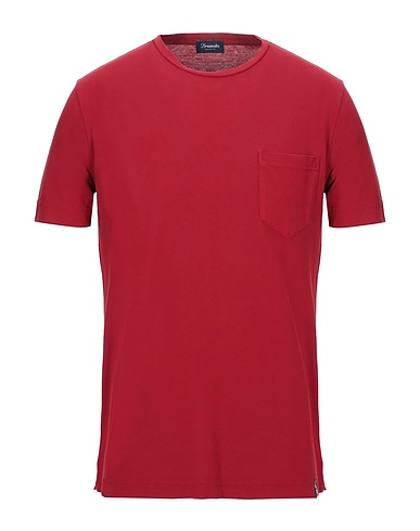 DRUMOHR T-shirt Burgundy 100% Cotton