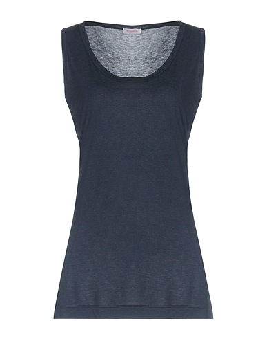 ROSSOPURO Vest Midnight blue 80% Modal, 20% Polyamide