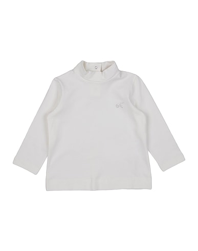 MONNALISA T-shirt White 90% Cotton, 10% Elastane