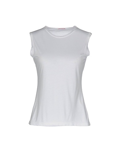 ROSSOPURO T-shirt White 80% Modal, 20% Polyamide