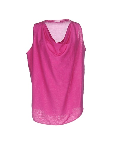 ROSSOPURO Top Fuchsia 70% Cotton, 30% Silk