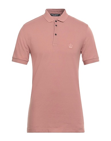 DOLCE&GABBANA Polo Cipria 100% Cotone