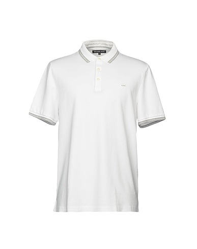MICHAEL KORS MENS Polo shirt White 100% Cotton