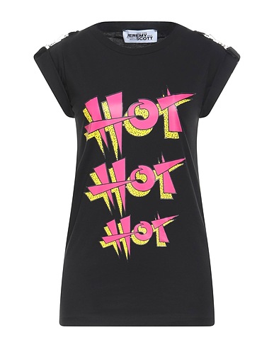JEREMY SCOTT T-shirt Black 100% Cotton