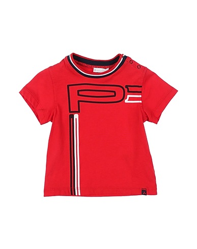 PEUTEREY T-shirt Tomato red 100% Cotton