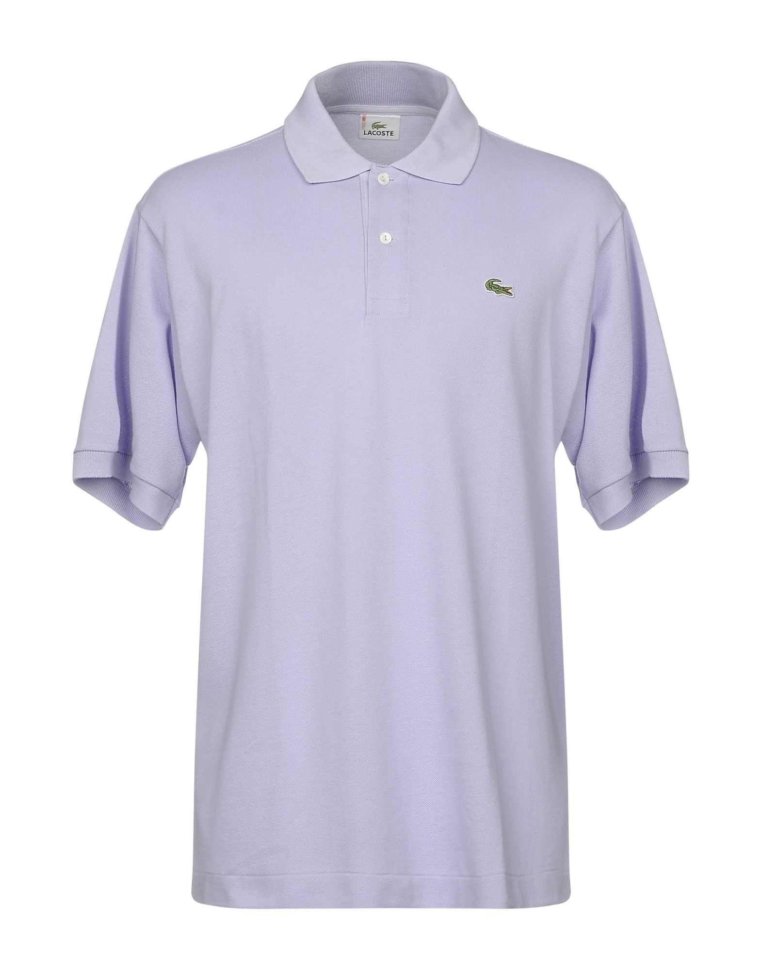 purple lacoste polo