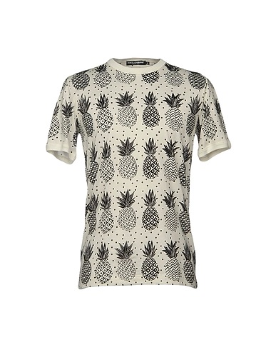 DOLCE&GABBANA T-shirt Ivory 100% Cotton