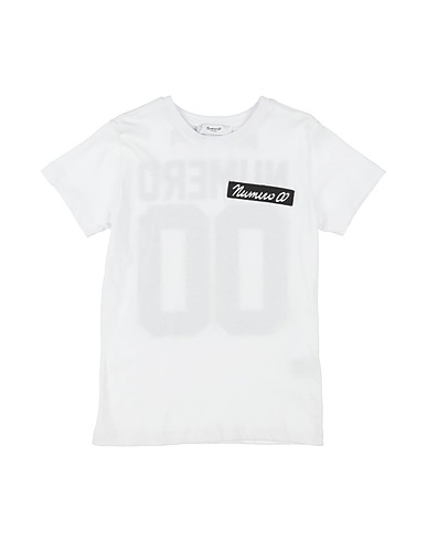 NUMERO 00 T-Shirt Weiß 100% Baumwolle