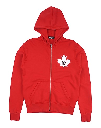 DSQUARED2 Sweatshirt Red 100% Cotton