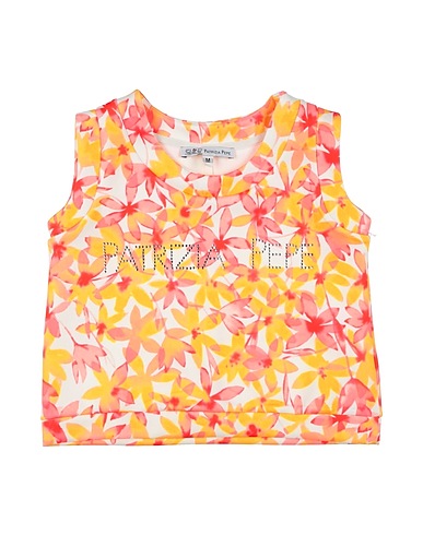 PATRIZIA PEPE Top Coral 95% Polyester, 5% Elastane