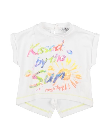 PATRIZIA PEPE T-shirt White 92% Cotton, 8% Elastane
