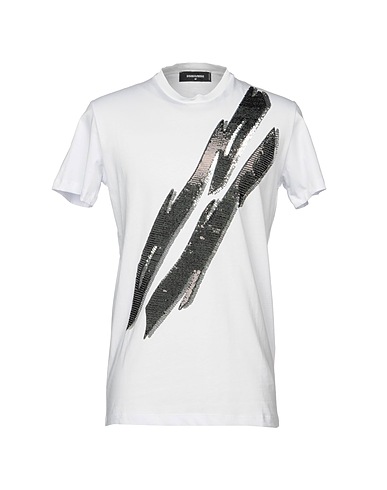 DSQUARED2 T-shirt White 100% Cotton, Polyester
