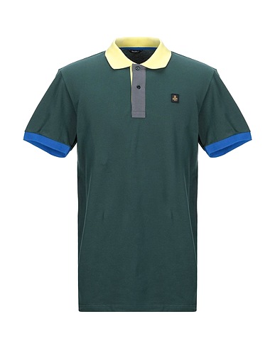 REFRIGIWEAR Polo Verde scuro 95% Cotone, 5% Elastan