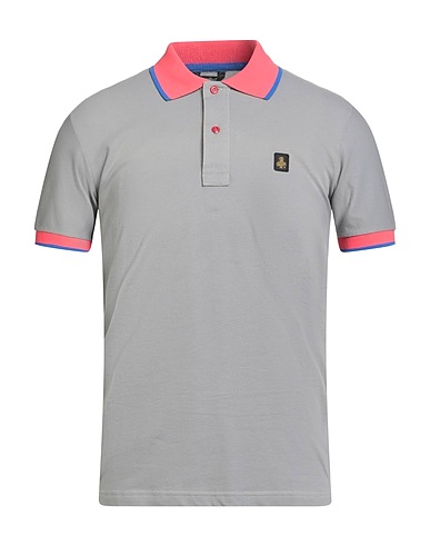 REFRIGIWEAR Polo Grigio 95% Cotone, 5% Elastan
