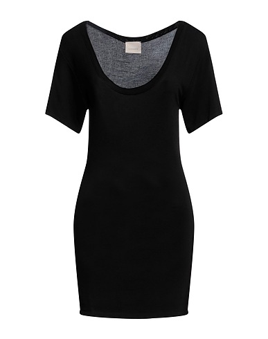 LANEUS T-shirt Nero 92% Viscosa, 8% Poliammide