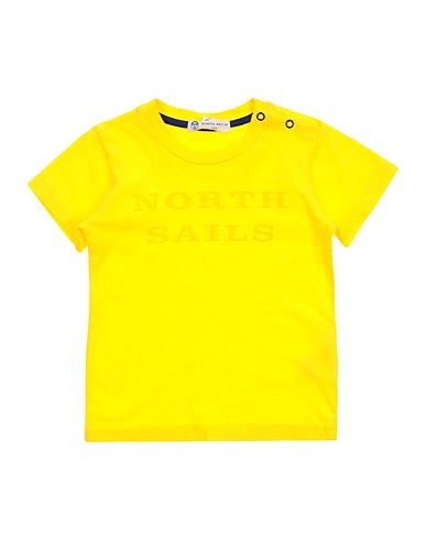 NORTH SAILS T-Shirt Gelb 100% Baumwolle