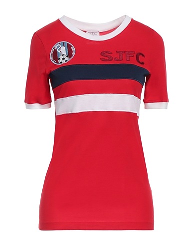 STELLA JEAN T-Shirt Rot 100% Baumwolle