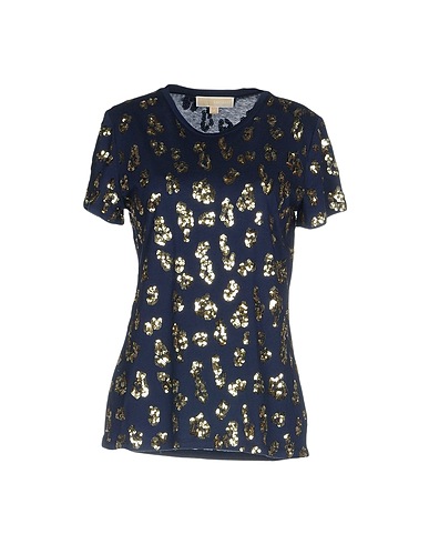 MICHAEL MICHAEL KORS T-shirt Midnight blue 60% Cotton, 40% Modal